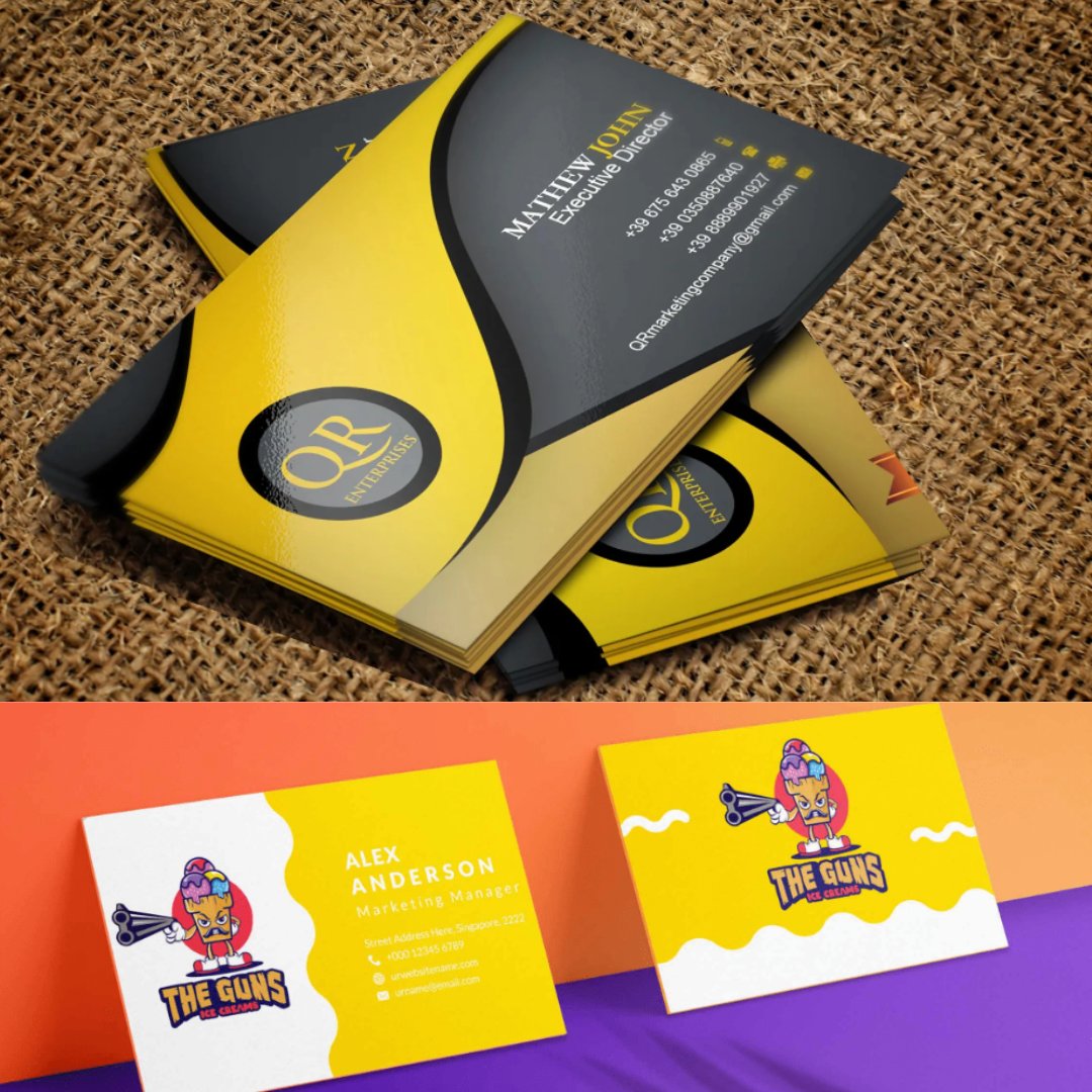 Kvgraphix116733's tweet photo. I will create professional business card design

Are you looking for an Outstanding Business card?

I will create professional, unique, modern two-sided business card design within 24 hours for your business and personal use.
#brandidentity #graphic #bu

https://t.co/H7xsvo3Juu https://t.co/gSCK8xL7C2