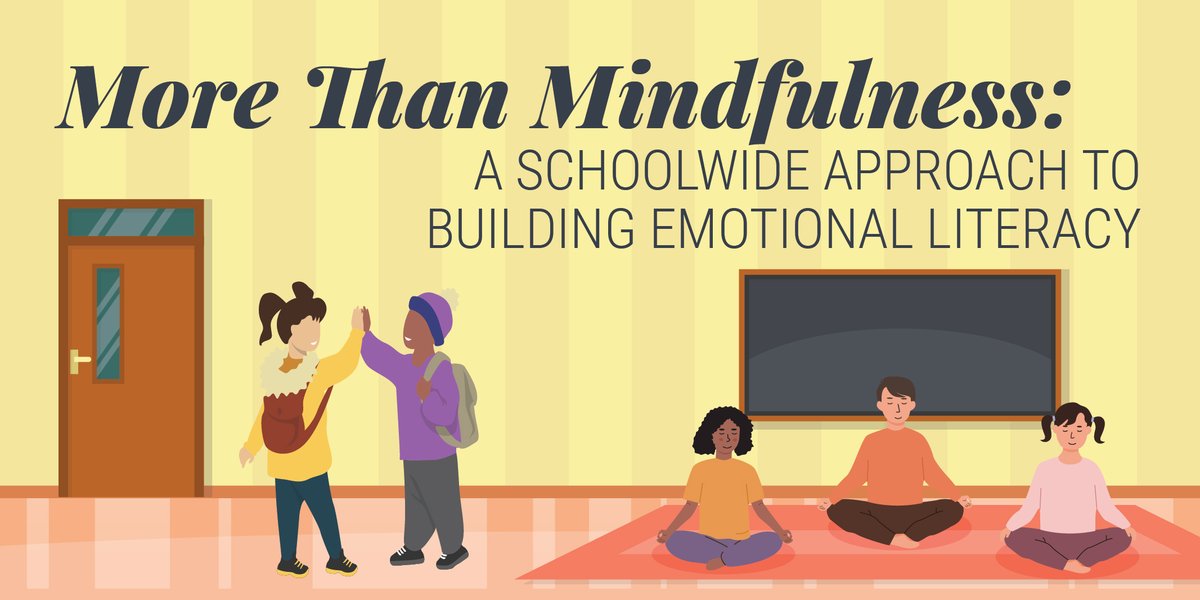 More Than Mindfulness: A Schoolwide Approach to Building Emotional Literacy — Dr. Michael Allen will help you lead mindfulness practices to develop positive relationships with staff members and students. January 30, 9 a.m.-Noon. Register today!ow.ly/S2lq50QbEe6