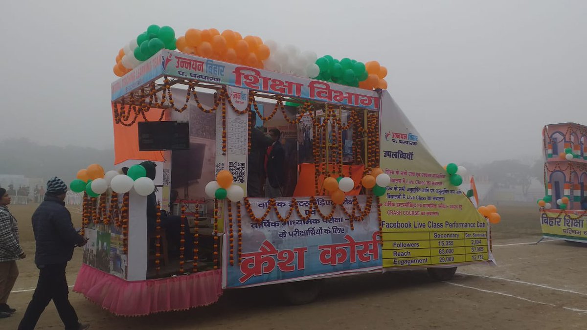 dmbettiah's tweet photo. गणतंत्र दिवस समारोह। https://t.co/SJgnNJuheR