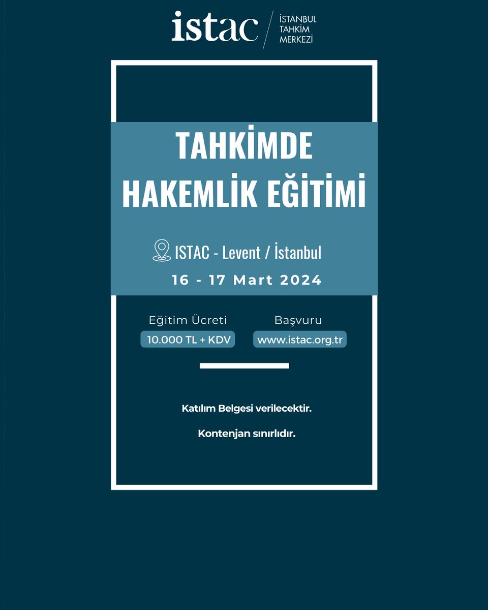 YoungISTAC's tweet photo. Kayıt ve detaylı bilgi için:
https://t.co/bYnjqPPq8s https://t.co/J2cfybYSYx