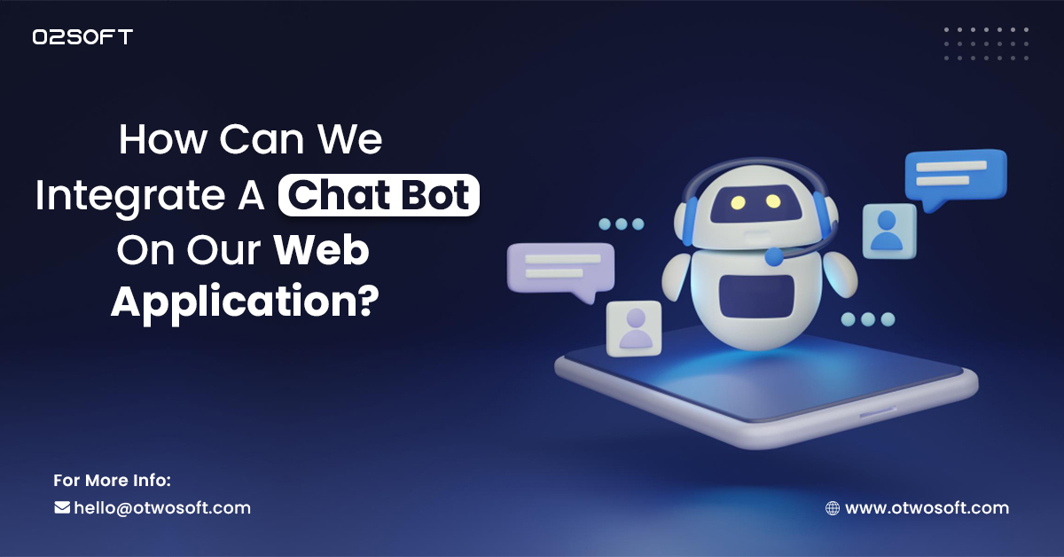 O2S0FT's tweet photo. How can we integrate a chatbot on your web application?

1.Request the chatbot.
2.Configure the chatbot.
3.Train the chatbot.
4.Test the chatbot.
5.Celebrate your new team member.

Website: https://t.co/YRpj6L9uMO
#ai #Chatbots #webapplications #webdevelopment #technology #o2soft https://t.co/PHLLICnsRG