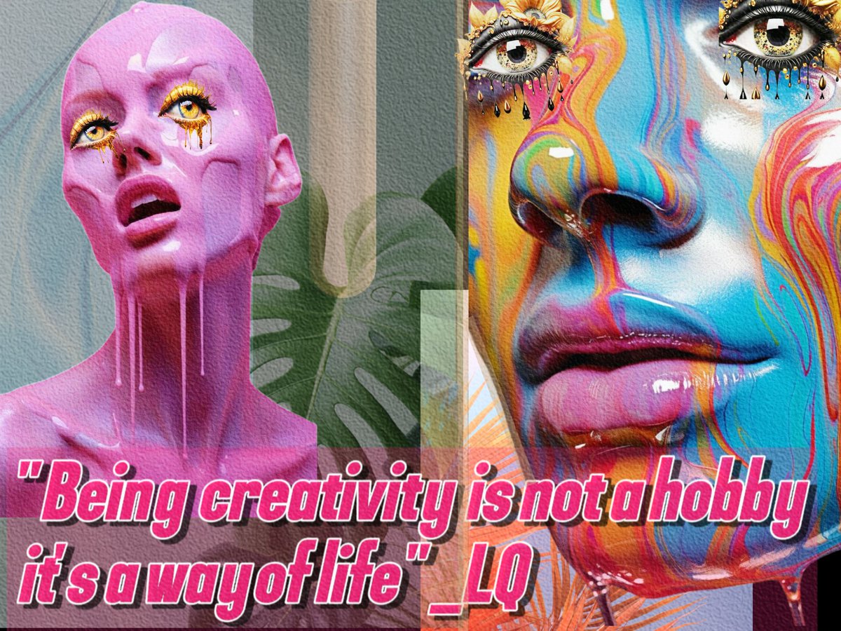 LQCollections's tweet photo. "🎨 Creativity is not just a hobby; it's the heartbeat of our existence, a way of life that turns every moment into a canvas of endless possibilities. Let every day be a masterpiece of your own creation. 🌼🌻🌺#CreativityIsLife #ArtisticSoul #LiveInspired #FYP
#fypviraltwitter https://t.co/w3ALEF1h3N