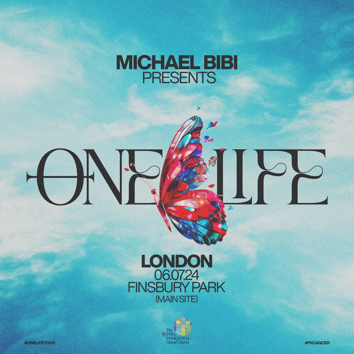 Michael Bibi presents One Life returns to the global stage this summer at London's Finsbury Park on 6 July. Tickets on sale now > bit.ly/3vPTO6s @michaelbibi1
