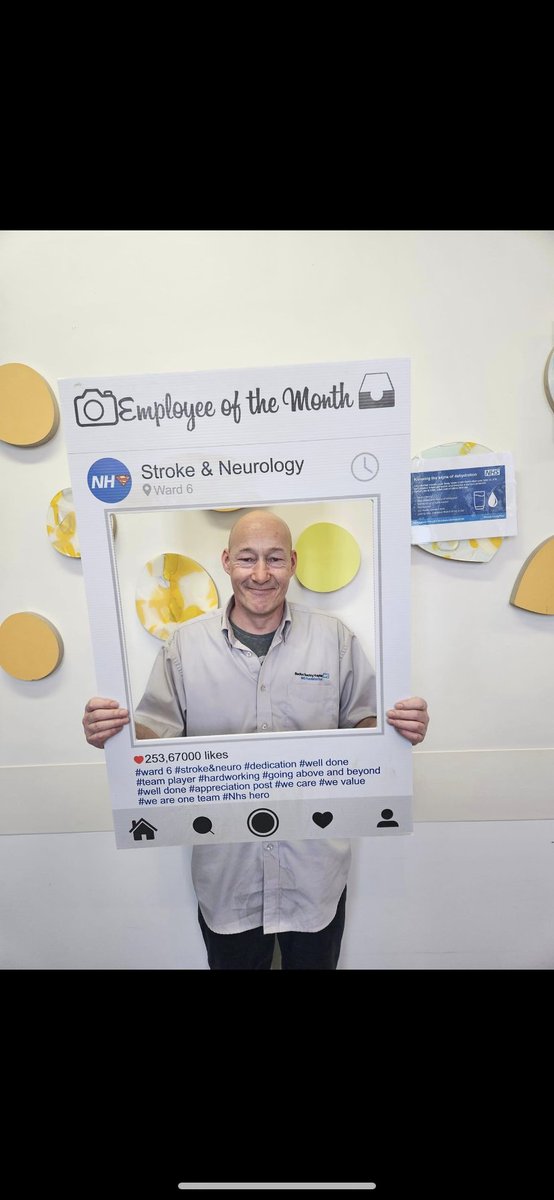 Stroke & Neurology - Ward 6 (@ward6strokeunit) on Twitter photo Starting of 2024 with positivity π
January Employees of the month areπ₯ ... HCA Marie & Domestic Richard ππ½ we wanted to highlight the hard work you've both continued to show. Also going above and beyond for our patients.
#wecare
#wevalue
#WeAreONE
<a href="/BTHFT/">Bradford Teaching Hospitals NHS FT</a> Starting of 2024 with positivity π
January Employees of the month areπ₯ ... HCA Marie & Domestic Richard ππ½ we wanted to highlight the hard work you've both continued to show. Also going above and beyond for our patients.
#wecare
#wevalue
#WeAreONE
<a href="/BTHFT/">Bradford Teaching Hospitals NHS FT</a>