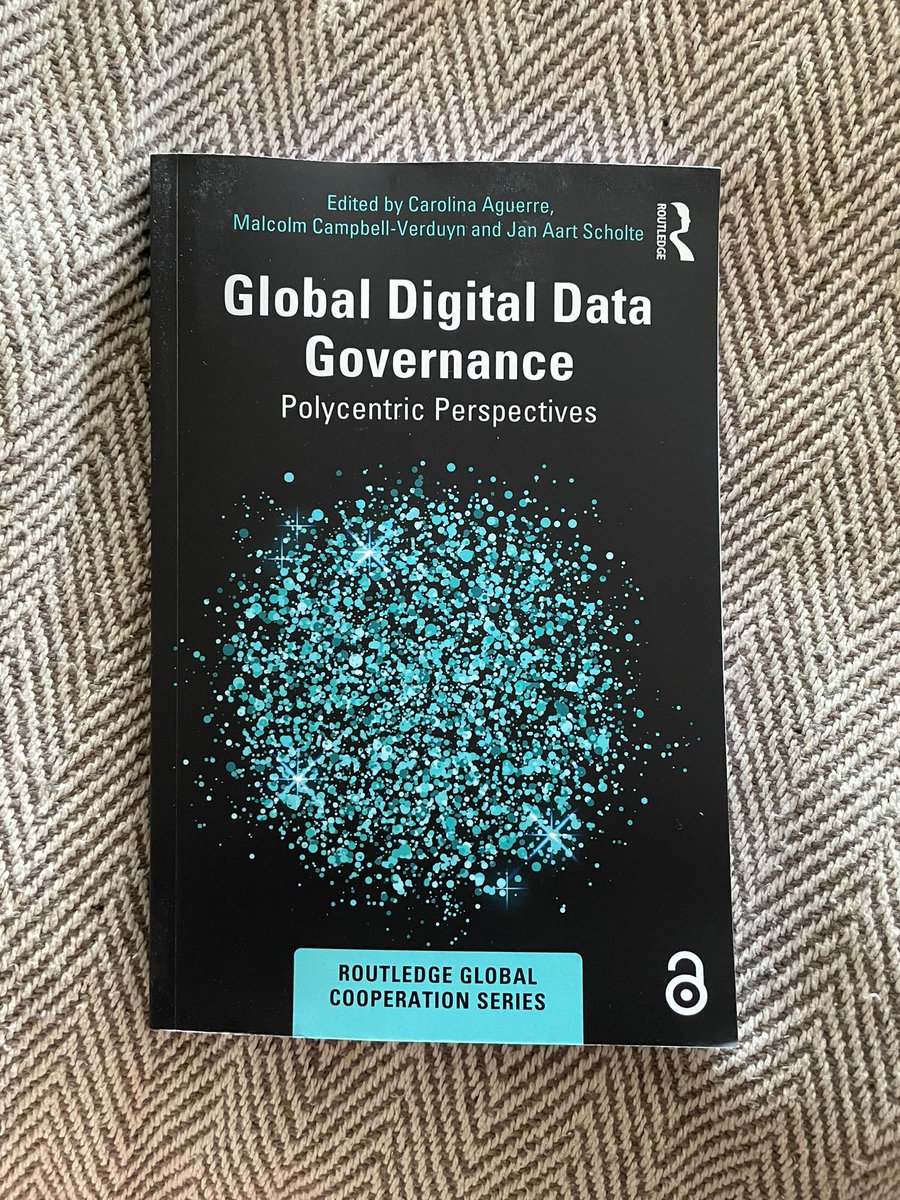 Fresh from the presses: 'Global Digital Data Governance: Polycentric Perspectives', edited by @carolinaaguerre, Malcolm Campbell-Verduyn, and Jan Scholte. I had the joy of co-authoring the chapter 'Trackers and Chasers' with one of the most incredible mentors ever: @claraig