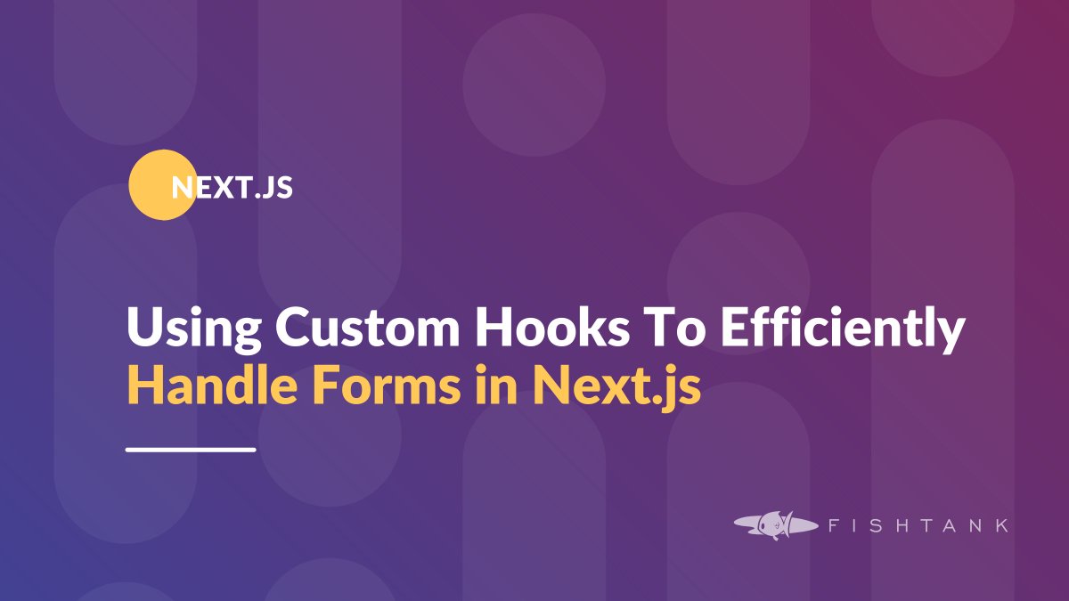 Unlock the secret to efficient form handling in your Next.js projects! 

Learn how custom hooks can transform your code's legibility and performance. Say goodbye to the brute force method and hello to streamlined forms! ow.ly/ScnY50Qu6QG

#Nextjs #Reactjs #CodingTips
