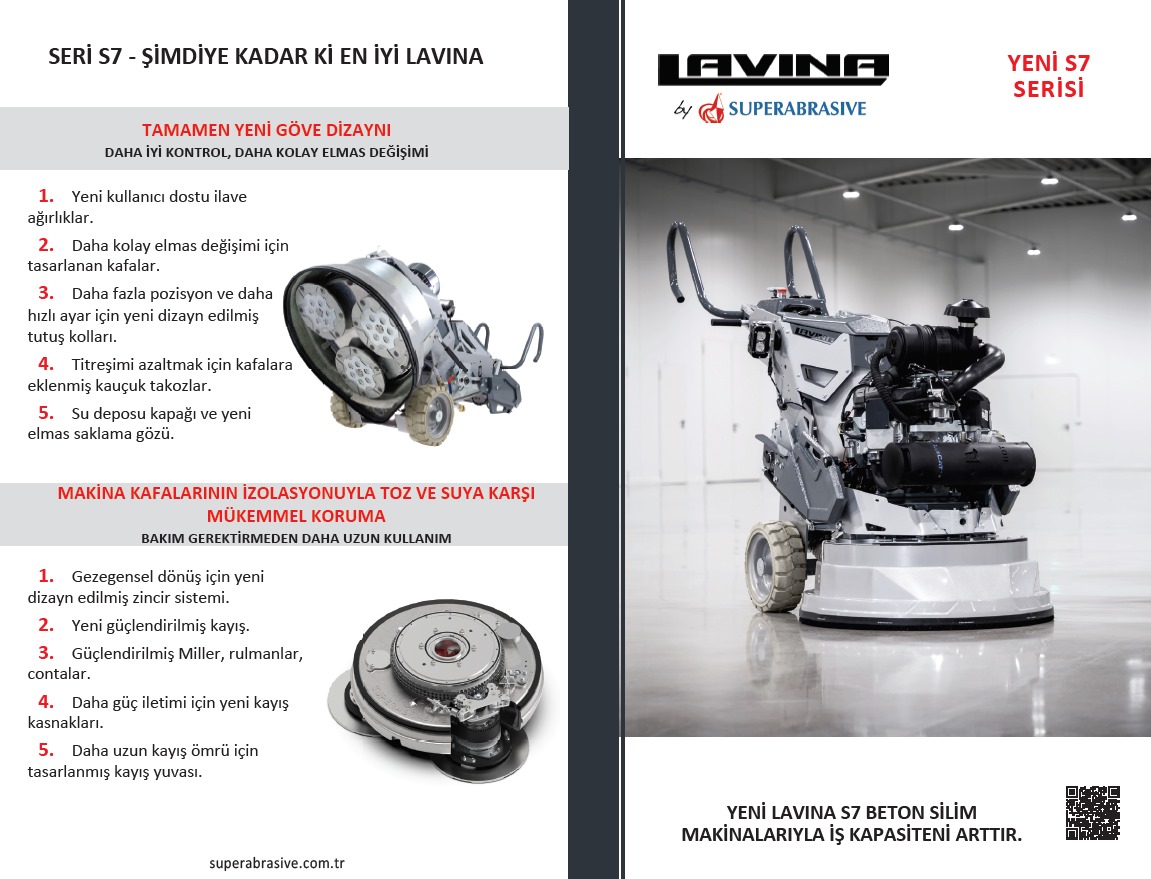 SuperabrasiveTR's tweet photo. Lavina yeni S7 serisi sizlerle...
#superabrasive #lavina #beton #parlatma #betonparlatma #new #s7 #product #elite #trowel #perdah #vakum #zemin #silim #elmas #inşaat #mermer  #terazzo #concrete #grinder #floor #grinding #machine #polishing #shine #polishedconcrete https://t.co/ANQXZpV4si