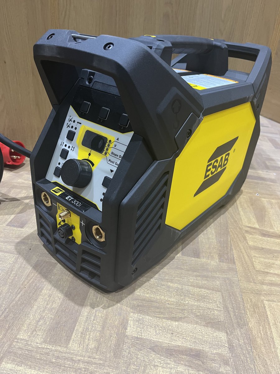 A brand new ESAB ET300i DC TIG Welder on it's way to a valued customer. For great prices on ESAB range of products, give us a call!