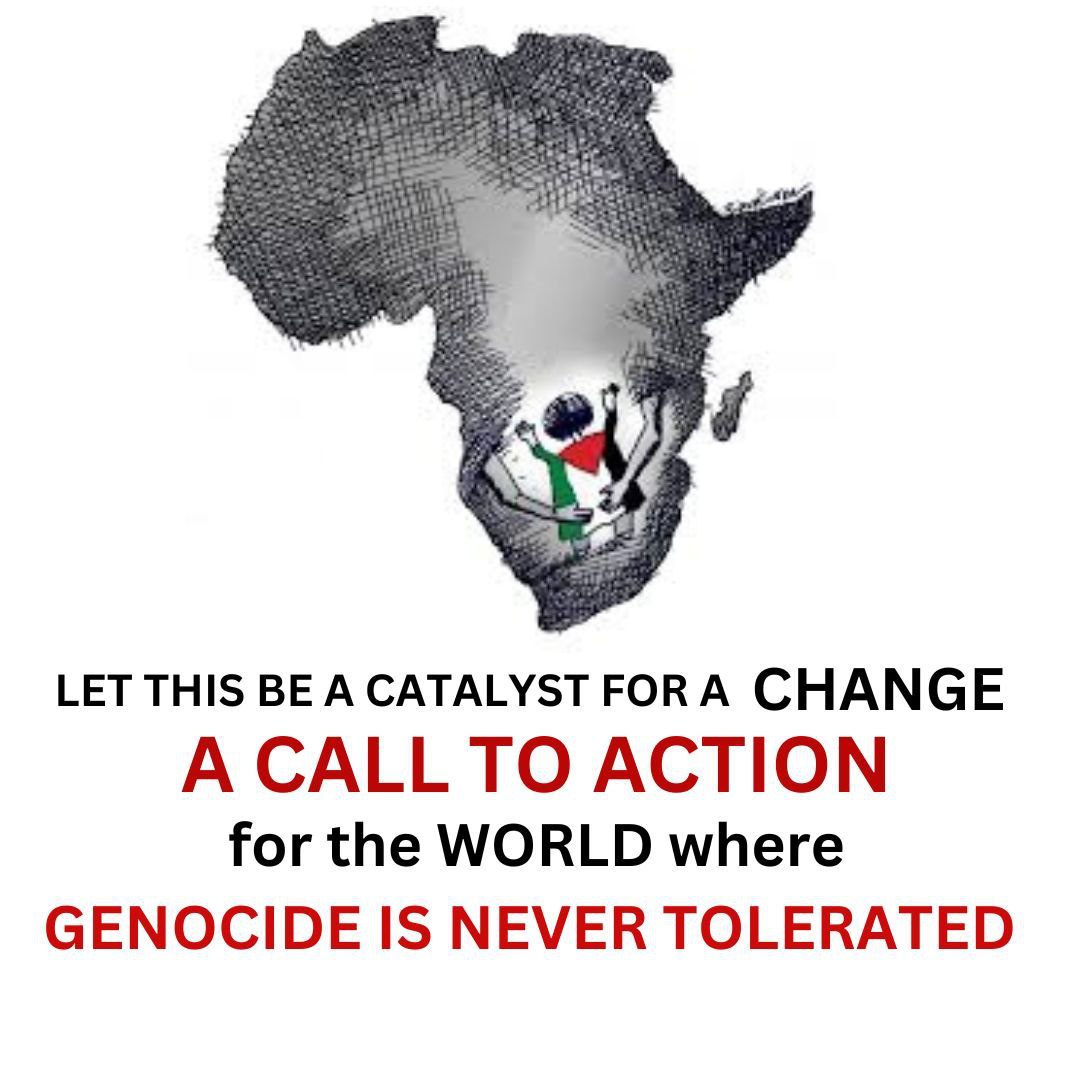Don't let what happened in Palestine happen in other countries too. 
#InternationalCourtOfJustice    
#ICJ    
#SouthAfricavsIsrael
#ICJGenocideConvention