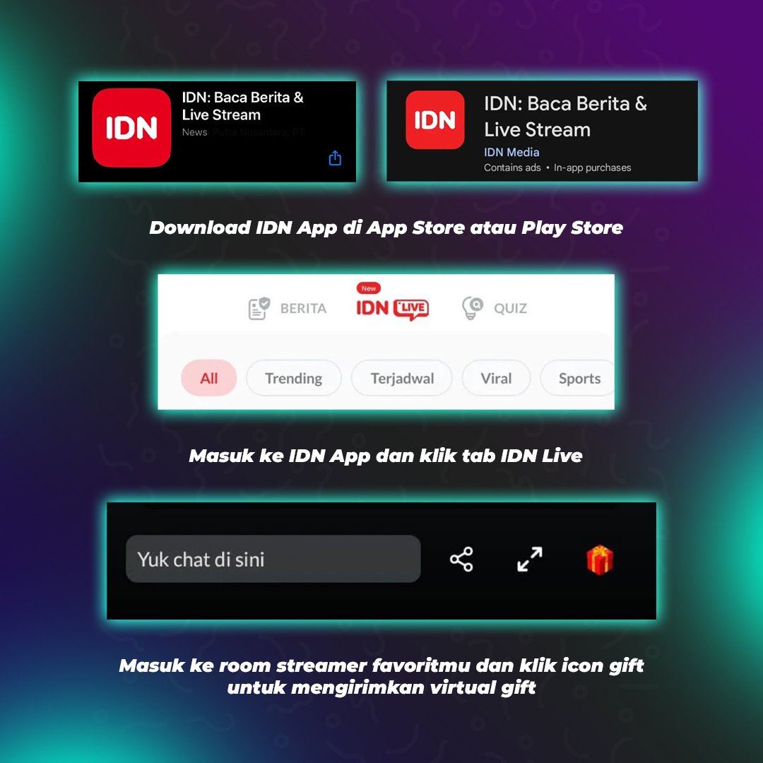 idn_app's tweet photo. SIAPA YANG MENJADI TOP FANDOM? 🏆

Halo para peserta fandom KPop! Bersiap menjadi Top Fandom dan rebut hadiah sebesar Rp1.500.000 untuk 1 pemenang!

#SeruBarengIDNLive

(1/2) https://t.co/GXey1ecBpZ