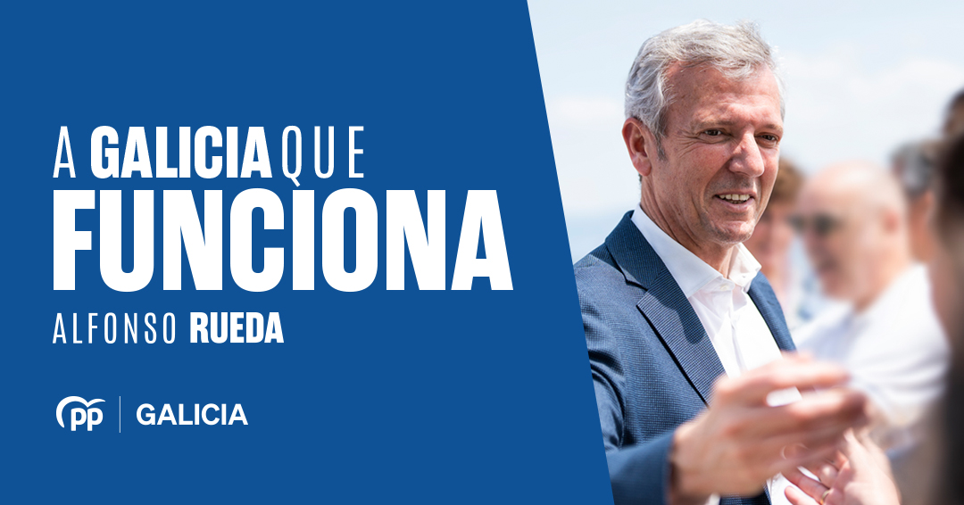 ppdegalicia's tweet photo. Con @AlfonsoRuedaGal, #GaliciaFunciona! ✅ https://t.co/XRd61grYI2