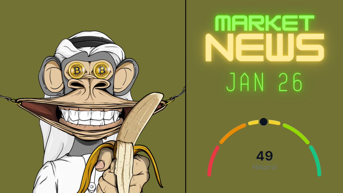 0x1_0NE's tweet photo. Daily Market News 🗞️

🔸- Bitcoin is at 40.9k (up 2%), Ethereum at 2250 (up 2%), and Solana at 92 (up 4%).

🔸- Top gainers in the top 100 cryptocurrencies are SATS, CFX, OP, and BONK.

🔸- Bitcoin's price increases as ETF flows start to improve.

🔸- Altcoins, especially Ethereum, recover at a support level.

🔸- JP Morgan suggests the bulk of GBTC selling is over.

🔸- The US government plans to sell $118 million worth of Bitcoin.

🔸- Celsius starts to sell its $1 billion Ethereum position.

🔸- Ethereum's upgrade is expected to be complete in February.

🔸- Hayes cautions about the crypto market's reaction to the end of the BTFP.

🔸- Michael Saylor predicts Bitcoin will reach $5 million.

🔸- Binance's open interest is likely to surpass CME's again.

🔸- Craig Wright's appeal is rejected by a UK court.

🔸- Tesla retains all its Bitcoin holdings.

🔸- Solana hints at launching a third mobile device.

🔸- Trending coins include SAVM, SNOW, HONK, and WIF.

🔸- SAVM's value drops 89% since its launch.

🔸- The WEN airdrop is now available for Jupiter traders.

🔸- DYM's CEO indicates the mainnet launch is imminent.

🔸- Trending NFTs are Mocaverse, Bitcoin Puppets, and Frogana.

🔸- Mocaverse reaches 5 ETH following the MOCA token announcement.

🔸- Bitcoin Puppets' value doubles to 0.05 BTC this week.

🔸- Pudgy Penguins sells 750k toys globally.

🔸- OnChainMonkey announces a KARMA airdrop.

🔸- Memory Blocks' Ordinals mint sees a 10x increase.