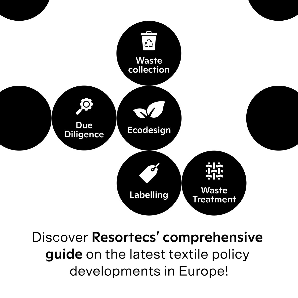 Discover The Thread — our actionable guide on all you need to know in 2024 for EU textile policy. 🧵♻️

Download the free interactive document ➡️ resortecs-9343201.hs-sites.com/en/the-thread

#Ecodesign #WasteManagement #ESPR #WFD #WasteFrameworkDirective #WasteShipmentRegulation #CSDDD #EPR