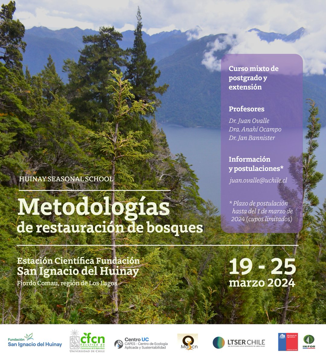 Facultad de Ciencias Forestales UChile tweet media