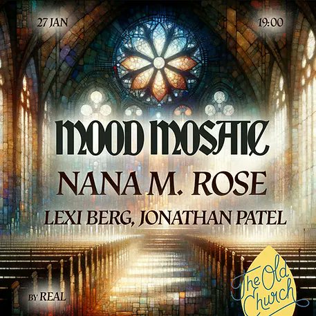 Join us tomorrow evening for an exclusive Nana M. Rose headline performance, with support from Lexi Berg, Zak Stinchcombe & Jonathan Patel. This special event offers a unique blend of history and live music. Tickets and more info here: realsounds.uk/event-details/…