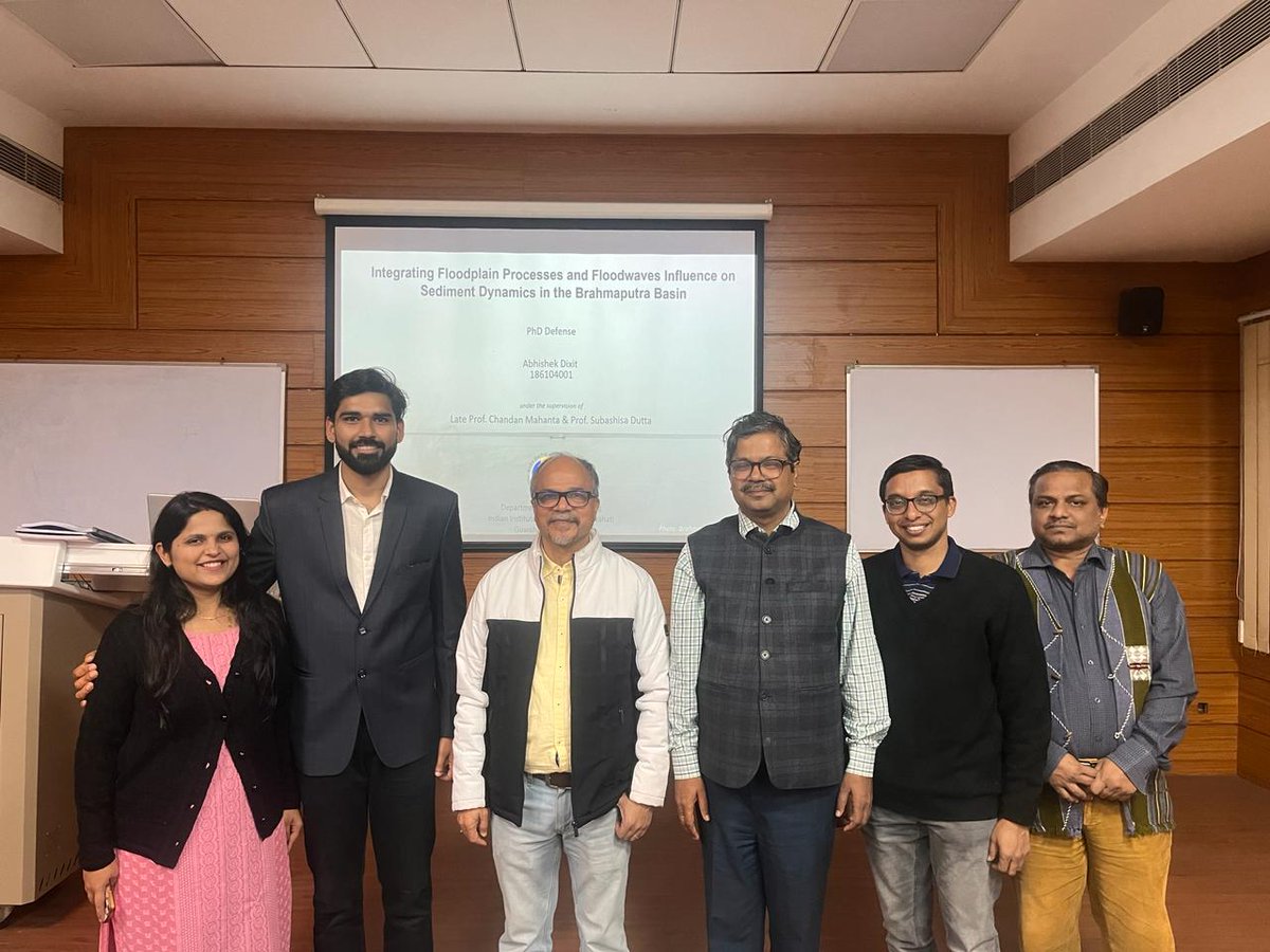 Successfully defended my PhD thesis on sediment dynamics in the Brahmaputra basin.
