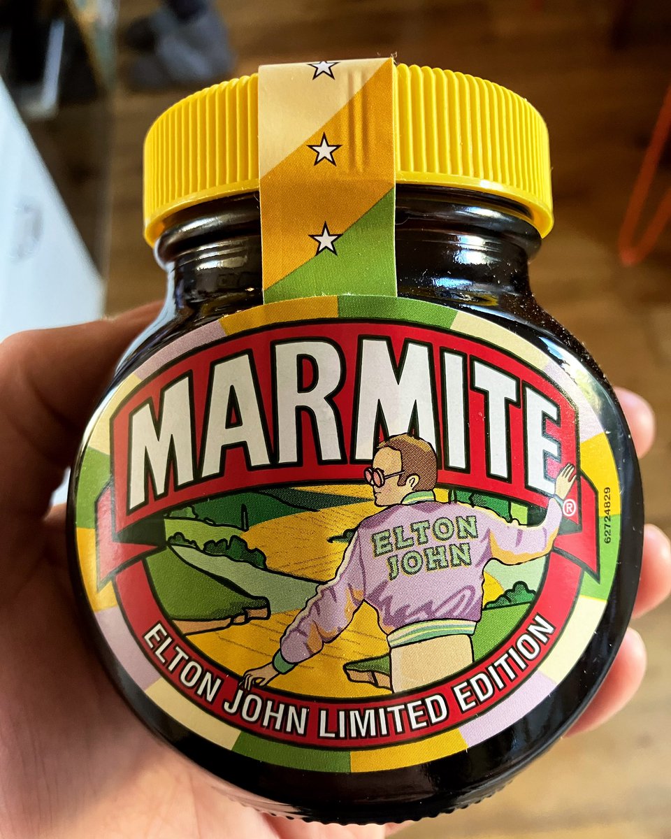 tomhickox's tweet photo. #merchgoals
Can you feel the love, Marmite? https://t.co/cdT00ovefz