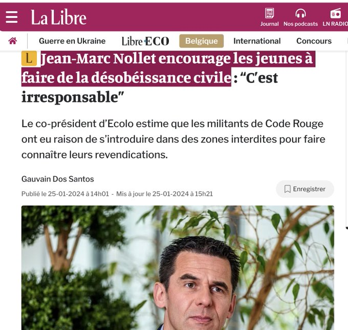 MAUVE_REBEL2's tweet photo. -Cela cadre bien avec les partis extrémistes, pas surpris du tout pour ma part, les masques tombent.
-Surpris que Jean-Marc le reconnaisse ENFIN !!!

@Ecolo #CommunisteVert #ProIslamiste #MenacesPolitiques #Anderlecht #DogmatismeDestructeur #Taxation #ResponsabilitésNulles #PFAS https://t.co/1LADJrgVE2
