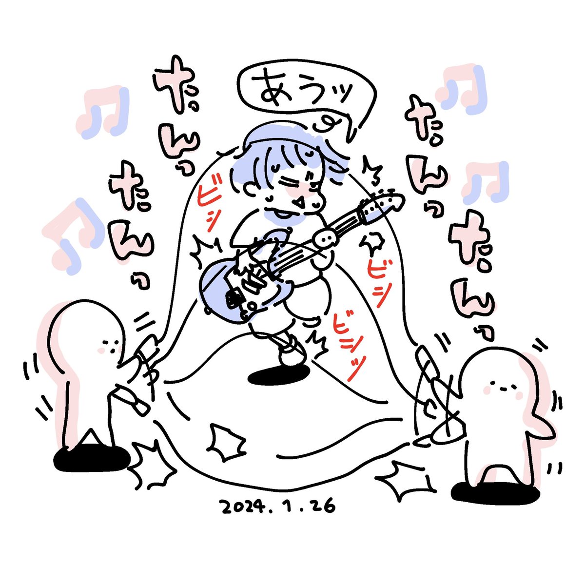 ギター教室に通いはじめました日記🎸【24日目】"リズムに乗る"ことのむずかしさよ