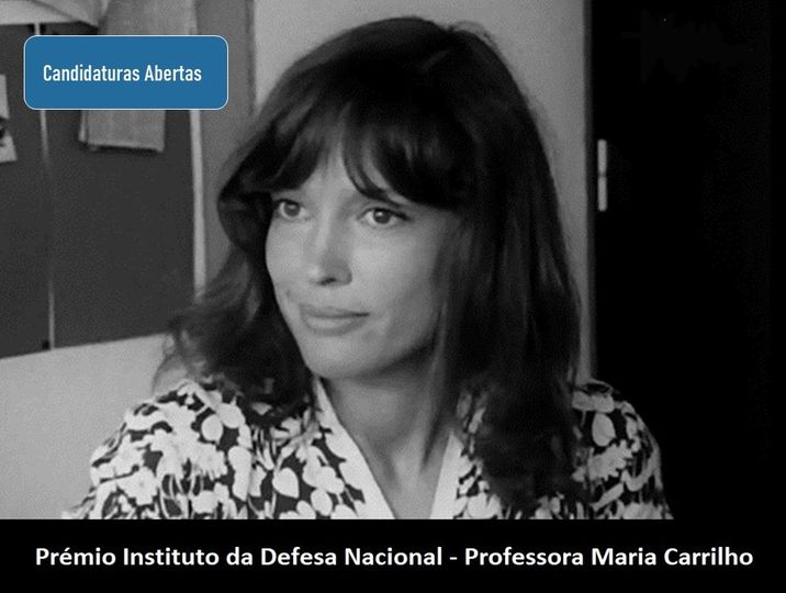 IDNPORTUGAL's tweet photo. O IDN homenageia a vida e obra da Prof.ª Maria Carrilho, através do "Prémio Instituto da Defesa Nacional - Professora Maria Carrilho".
Candidaturas até 15JUN com trabalhos científicos de temáticas relacionadas com Segurança e Defesa.

Toda a informação 👇
https://t.co/MuywAIHCvF https://t.co/JXURRBMlIh