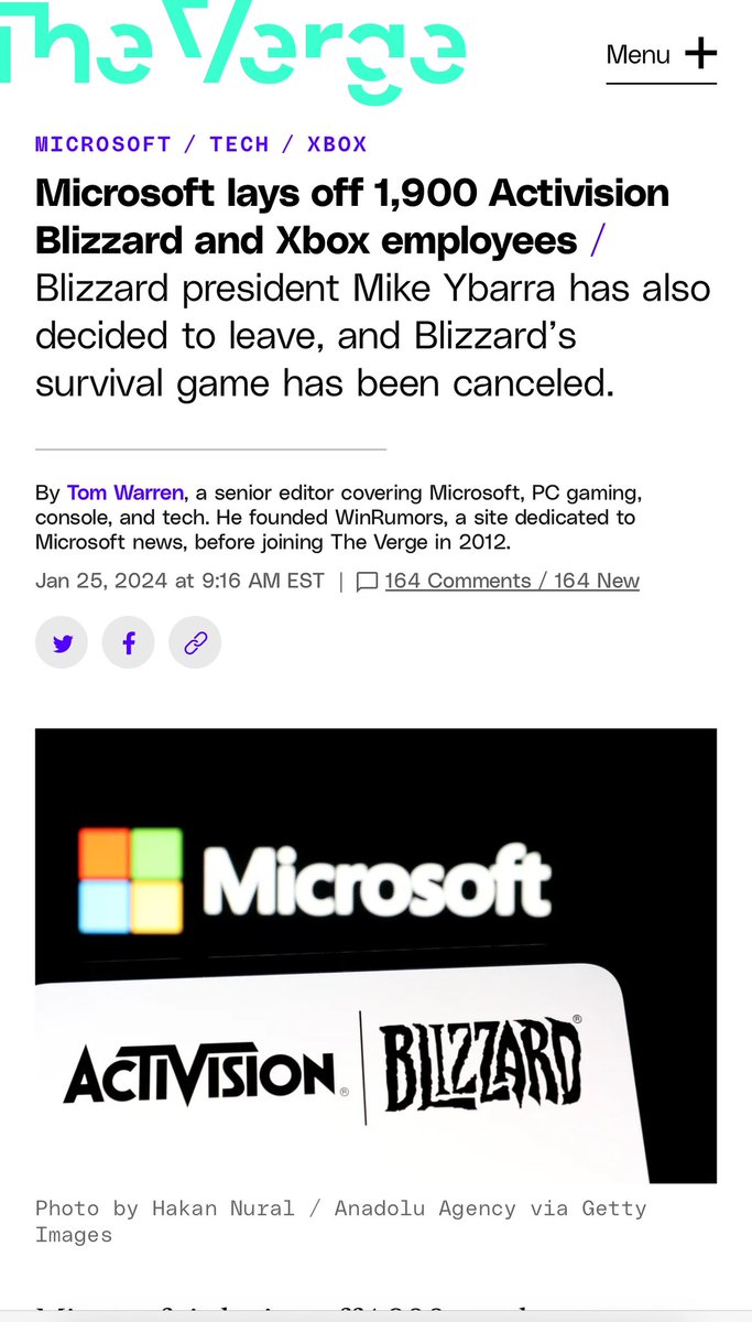 DufancysVentura's tweet photo. To all those 🤖 that celebrated the Activision acquisition and bought the act Xbox put about inclusiveness, game preservation, and having teams best interests at heart how do you feel now? #ActivisionBlizzard #xboxhasnogames #writingisonthewall #Copeandseethe #youlovetoseeit😬🤷🏻 https://t.co/esLj8WtmWN