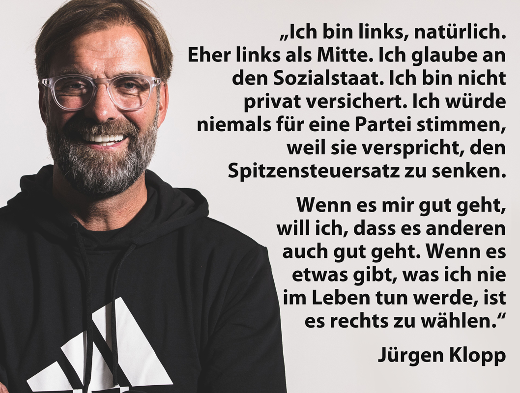 Weil gerade alle über Jürgen #Klopp posten - hier mein Lieblingszitat von ihm :).