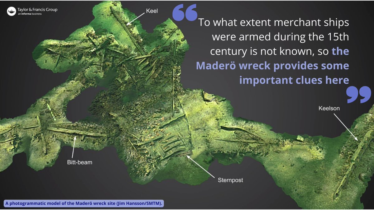 Archaeologists uncover secrets of a 15th-century shipwreck ⛵ ❕ In @ijna_nas, experts reveal how they found weapons which they were used to fight off pirates 🏴‍☠️👇🏽 tandfonline.com/doi/full/10.10…