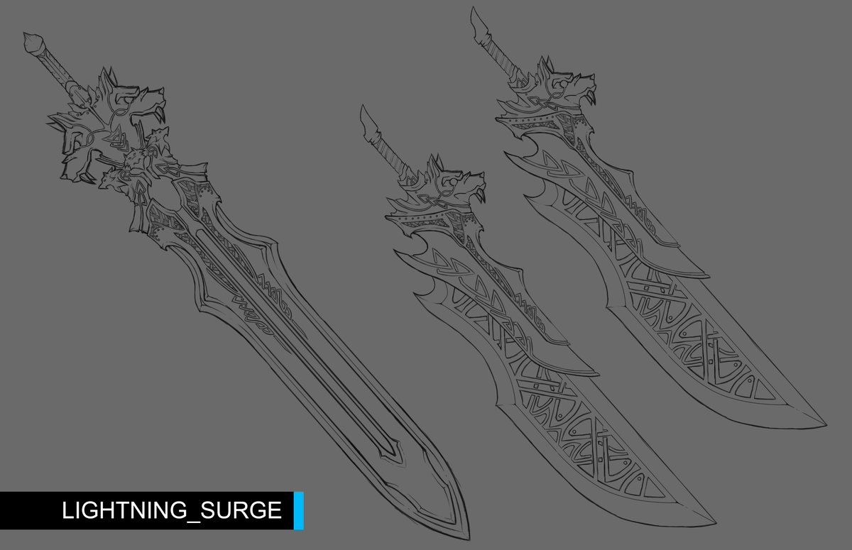 pen_syls23's tweet photo. My entries for #Nulgath vs #Dage weapon design art contest!

The All-Powerful Blade of the Legion and Legion Annihilators for the Legion!
*The blade is inspired by the Blade of Olympus from God of War Franchise*

Sketch/Finished Artwork/Scaling

AQW IGN: Lightning_Surge https://t.co/CouxIAQoL1