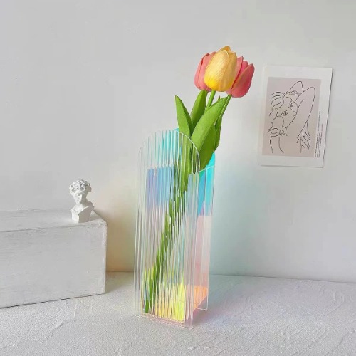 FluidityASMR's tweet image. I just received Yalzone Modern Acrylic Vase Geometric Arch Vase Unique Plant Floral Container for Home Office Decoration Wedding Table Centerpiece 3.15 x 9.45’’ - Colorful Refraction from Anonymous via Throne. Thank you! throne.com/fluidityasmr #Wishlist #Throne