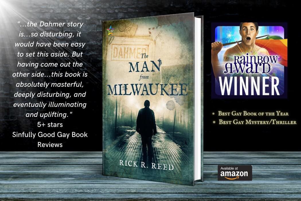 RickRReed's tweet photo. Summer '91: serial killer Jeffrey #Dahmer is arrested. His monstrous crimes inspire dread worldwide. But not so much for Emory Hughes, a closeted young man in #Chicago who sees in the killer a kindred spirit, someone fighting his dark side, as Emory is. https://t.co/qWQDpgOZAH https://t.co/OxnRga3QyC