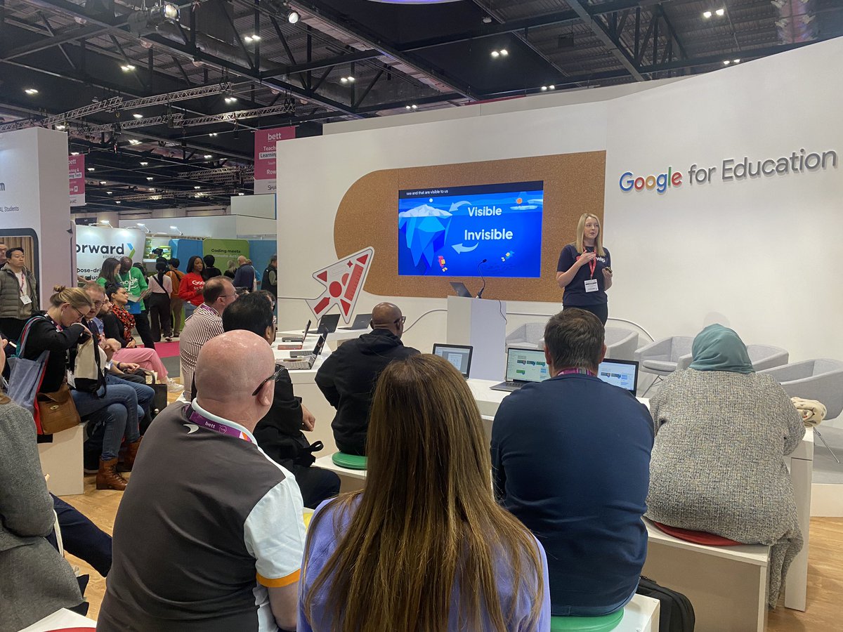 AcademyDanielle's tweet image. “Inclusivity Unlocked” come hear the amazing @TechMissC at the Google Teaching Theatre, ON NOW sharing how @texthelp can amplify accessibility with google tools.