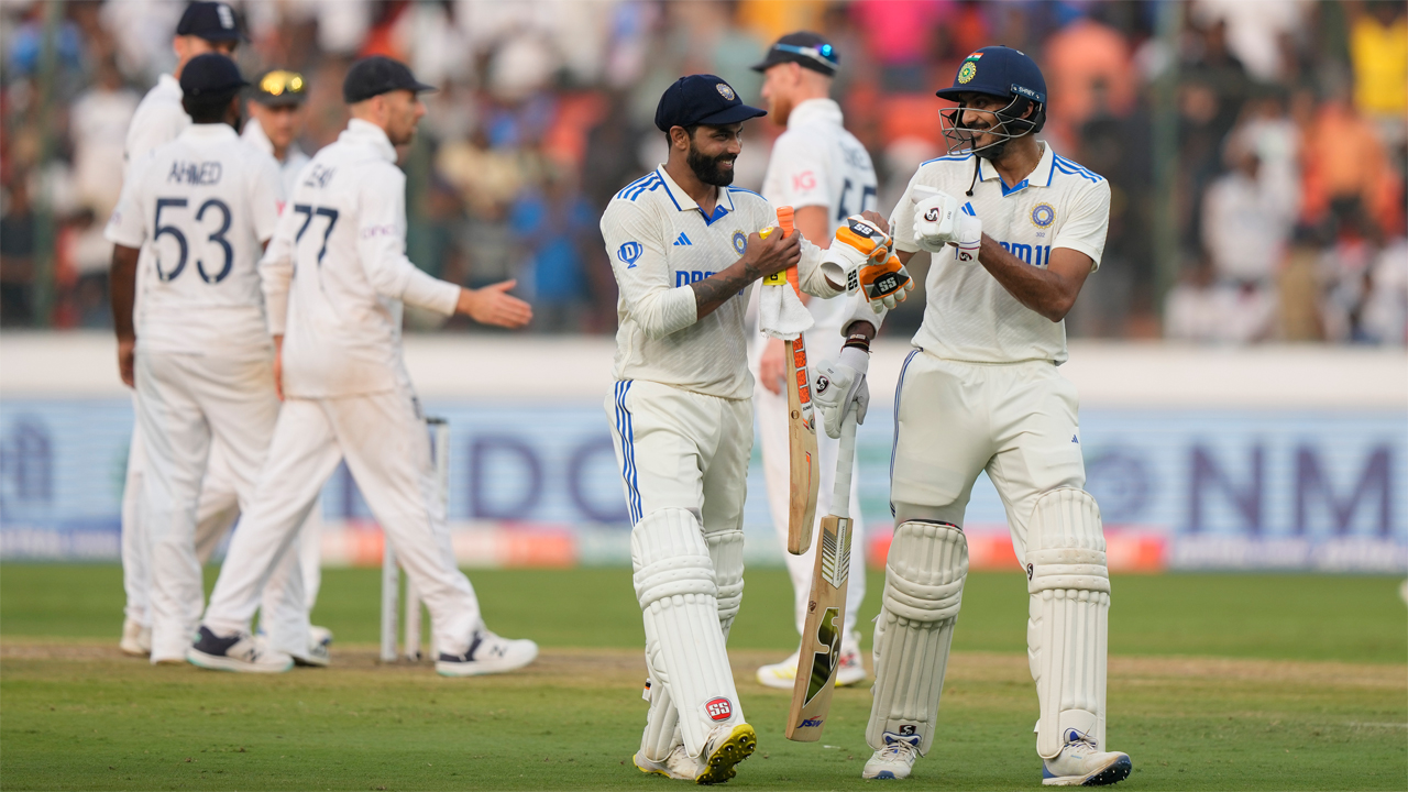 India lead against England 1st test