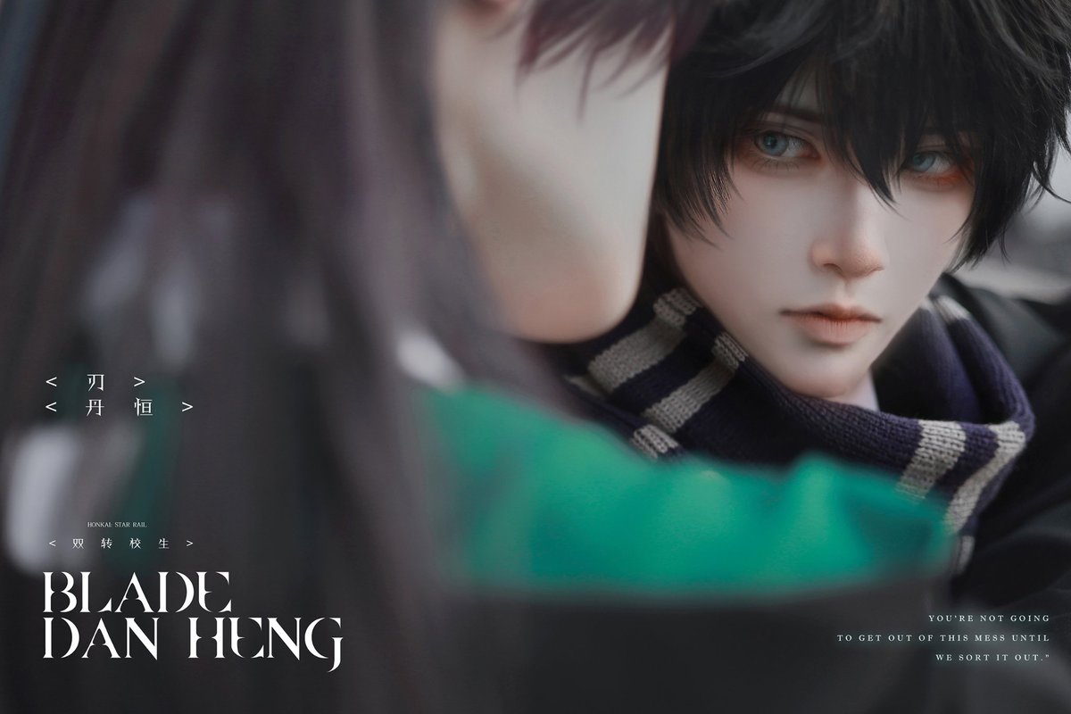 ranbacktime's tweet image. #刃 #Blade #崩壊スターレイル #刃恒 #刃丹 
#RenHeng #HonkaiStarRail  #应星 #yingxing #饮月君 #丹枫 #cosplay #HarryPotter #哈利波特