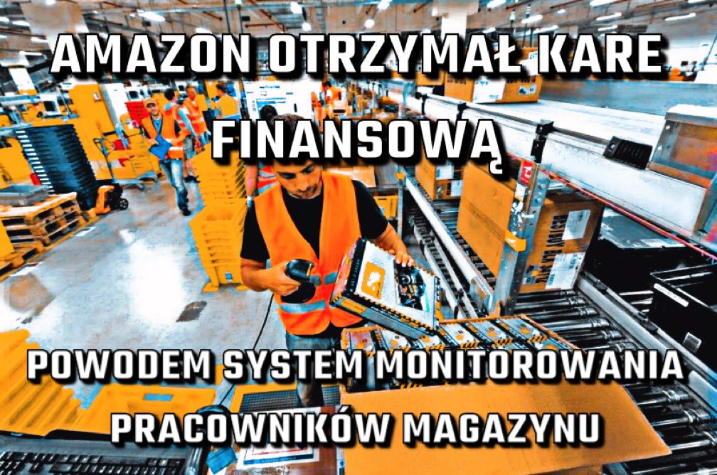 Logistyk_Banan's tweet photo. 🇫🇷💸 Francja ukarała oddział Amazona gigantyczną grzywną. Powodem jest zbyt duży nadzór monitoringu pracowników magazynu.

📈Zyskać mogą pracownicy magazynowi.

Czytaj dalej ⤵️ 

🇫🇷👩🏻‍💼 Francuska Krajowa Komisja ds. Informatyki i Wolności (CNIL) nałożyła karę w wysokości 32 mln euro na Amazon France Logistique, spółkę zarządzającą magazynami Amazona we Francji.

🧾 Kara nałożona na firmę wynika z wdrożenia przez spółkę inwazyjnego systemu monitorowania pracowników, który narusza przepisy dotyczące prywatności oraz standardy RODO.

📸 System monitorowania Amazon France Logistique polegał na wyposażeniu pracowników magazynu w skanery w celu dokumentowania w czasie rzeczywistym wykonywania zadań, takich jak magazynowanie, kompletacja, pakowanie i inne czynności.

👩🏻‍💼🙅🏻‍♂️ CNIL uznała pomiar bezczynności rejestrowany przez Amazon za niezgodny z prawem, gdyż system zawierał wskaźniki mierzące dokładny czas bezczynności skanerów pracowników, co umożliwiało kontrolę mogącą prowadzić do tego, że pracownicy musieliby usprawiedliwiać każdą z przerw.

🥷 Ponadto monitorowano szybkość skanowania produktów. Zastosowany system został uznany przez CNIL jako nielegalny. 

✋🏻Władze francuskie uznały również za “nadmierną” praktykę przechowywania wszystkich danych i wskaźników statystycznych zebranych przez system przez 31 dni w przypadku wszystkich pracowników i osób zatrudnionych tymczasowo.

💸💰 W rezultacie francuski organ ochrony danych nałożył na Amazon France Logistique karę w wysokości 32 mln euro. Kara została ustalona ze względu na skalę stosowania systemu monitorowania, który dotknął tysiące pracowników i potencjalnie przyczynił się do zysków gospodarczych Amazona oraz przewagi konkurencyjnej w sektorze sprzedaży internetowej.

📄 Ponadto spółka dopuściła się naruszeń RODO związanych z obowiązkiem informowania i przejrzystością w zakresie przetwarzania nagrań z monitoringu.

👷🏻‍♂️ Kara nałożona na Amazona zapewne zahamuje inwigilacyjne zapędy innych firm, co może przyczynić się do poprawy warunków pracy dla setek tysięcy pracowników.

Kliknij ❤️, jeżeli zgadzasz się, że takie praktyki inwigilacji pracowników nie powinny mieć miejsca.

Obserwuj po więcej: 
@Logistyk_Banan 🔵