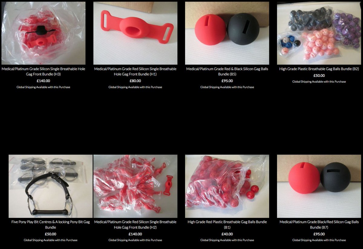 SubSpaceL's tweet photo. Are you a Kinky Toy maker? then these Silicon/Plastic Gag balls, Breathable balls gag parts are great bundles we have for Clearance in our closing down sale. they are going quick so grab them while you can

https://t.co/IYkt03OdgG https://t.co/8FwrbI56sH