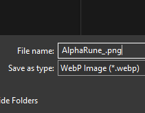 retweet to scare the creator of the lossless webp image format