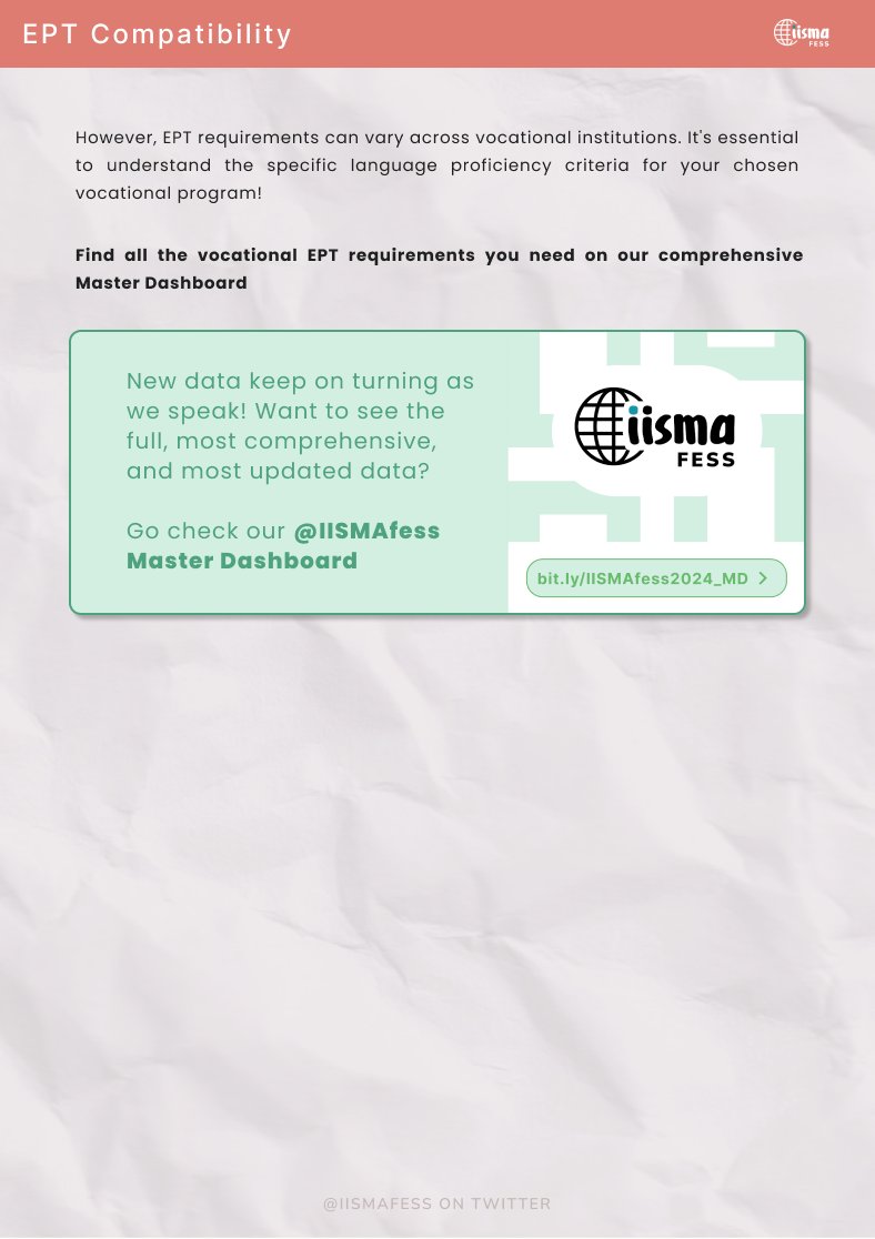 IISMAfess's tweet photo. 🌐 EPT Compatibility 

Check the live IISMAfess Master Dashboard here ➡️ https://t.co/tp0fQmtIF6 https://t.co/p2mPjFkYg0