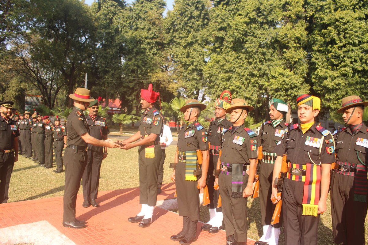 NCC_OTA_Kamptee's tweet photo. 75thRepublic Day was celebrated at #NCCOTA(K). Colonel GS hoisted the National Flag and congratulated the Instructional staff and Civil defence Employees for their contribution towards Nation Building.

@HQ_DG_NCC
@SpokespersonMoD
@PRODefNgp https://t.co/XxQvqsz8FH