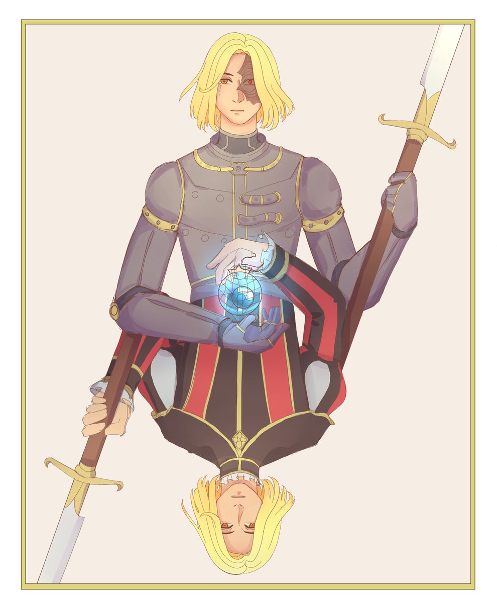 melina_art31's tweet photo. Romeo "King of Puppet" card
#LiesofP #liesofPfanart #kingofpuppet #liesofpromeo https://t.co/UFu2Z5XsrC
