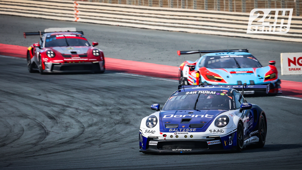 24HSERIES's tweet photo. #24HSERIES | Changes in GTX and 992 as #razoon (714) and #SebLajoux @DUWORacing (901) move into their respective provisional poles after Q2
#24HDUBAI https://t.co/HSZUyJAFSo