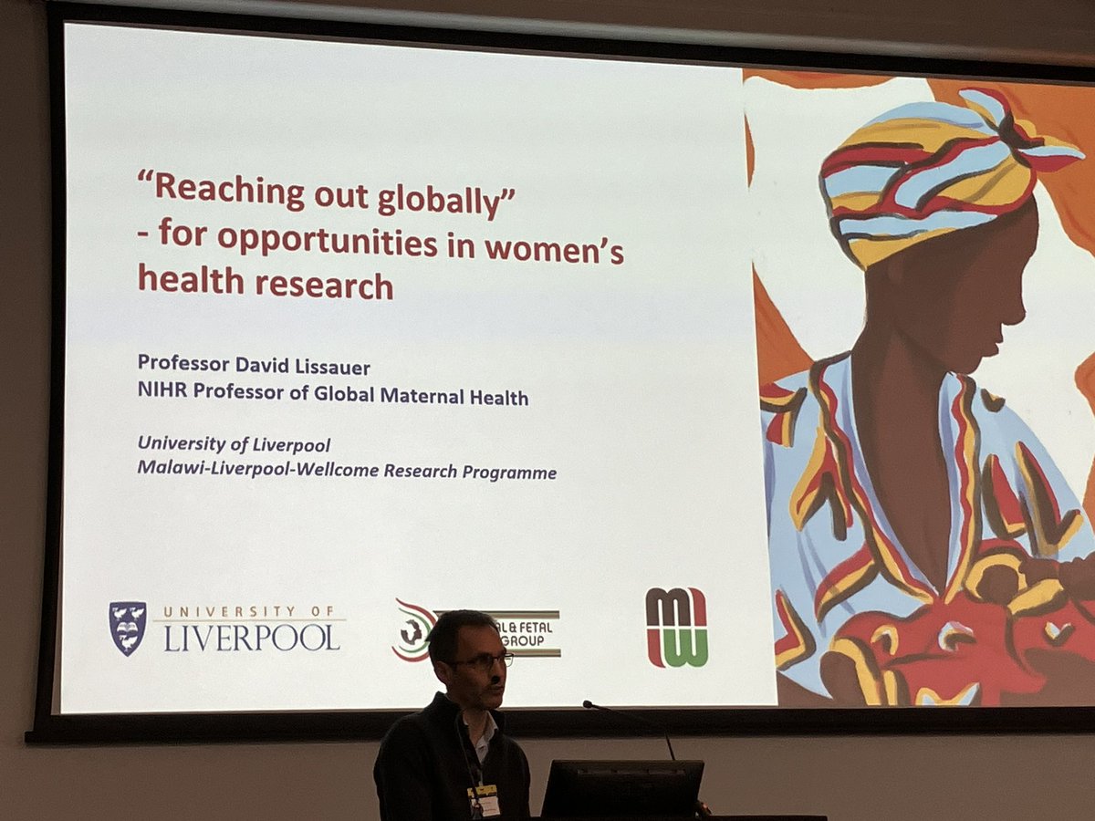 Hearing from <a href="/DavidLissauer/">David Lissauer</a> about global health research he’s leading. Inspirational research programme delivered by an amazing team <a href="/MLW_Programme/">Malawi Liverpool Wellcome Programme</a> <a href="/LivUniHLS/">Faculty of Health and Life Sciences</a>