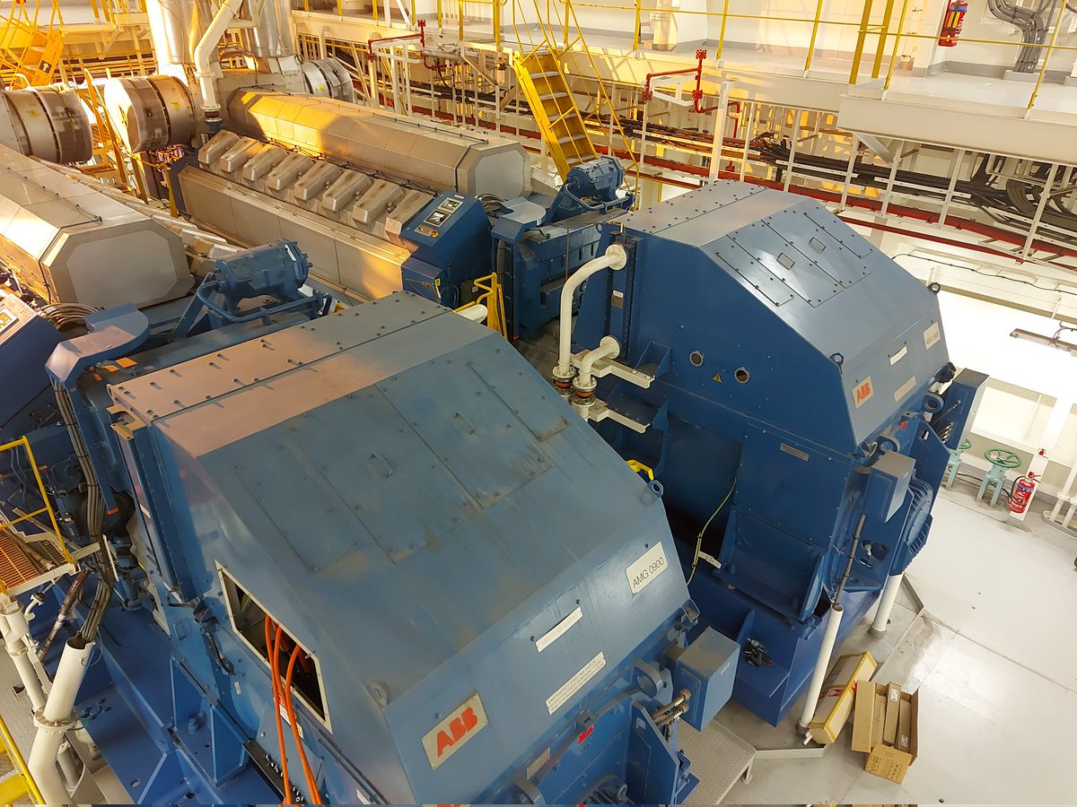 Spot some of <a href="/GeoThermLtd/">Geo Therm Ltd</a>'s handy work, retrofitting IR windows into a ships main engine generators, to support a #safe #Thermographic #inspection