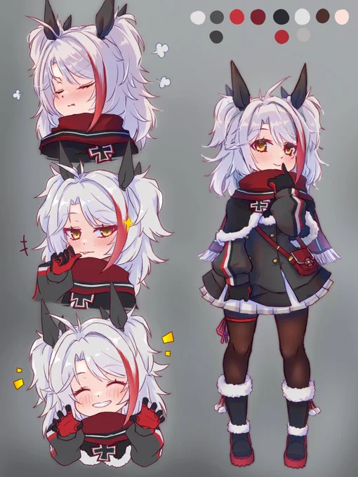 オイゲンちゃん、お出かけの姿&表情集