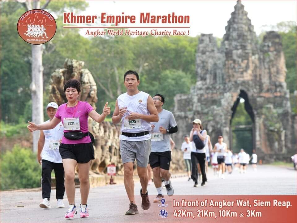 Meas9319's tweet photo. กิจกรรมสนุกๆ 🌿🏃🏃♀️👟
Run at the ancient magical Kingdom of Khmer. Grab your Early Bird ticket now.
Register at https://t.co/bVxWPDKtqB
#CheckPointSpot
#YourRaceStartsHere
#KEM2024
#KhmerEmpireMarathon
#วิ่ง #มาราธอน #เสียมราฐ https://t.co/zxm7tvnsjh