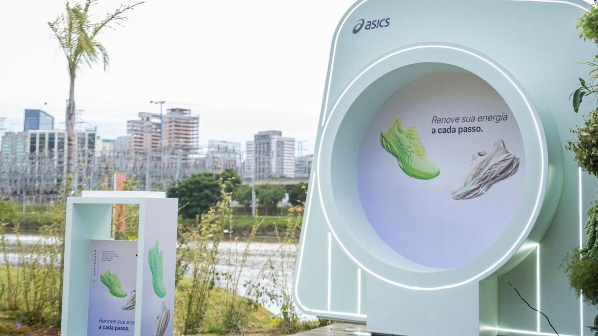 ASICS inaugurou pop-up Novablast 4 Energy Store no Parque Bruno Covas ⬇️ bit.ly/493A3GA