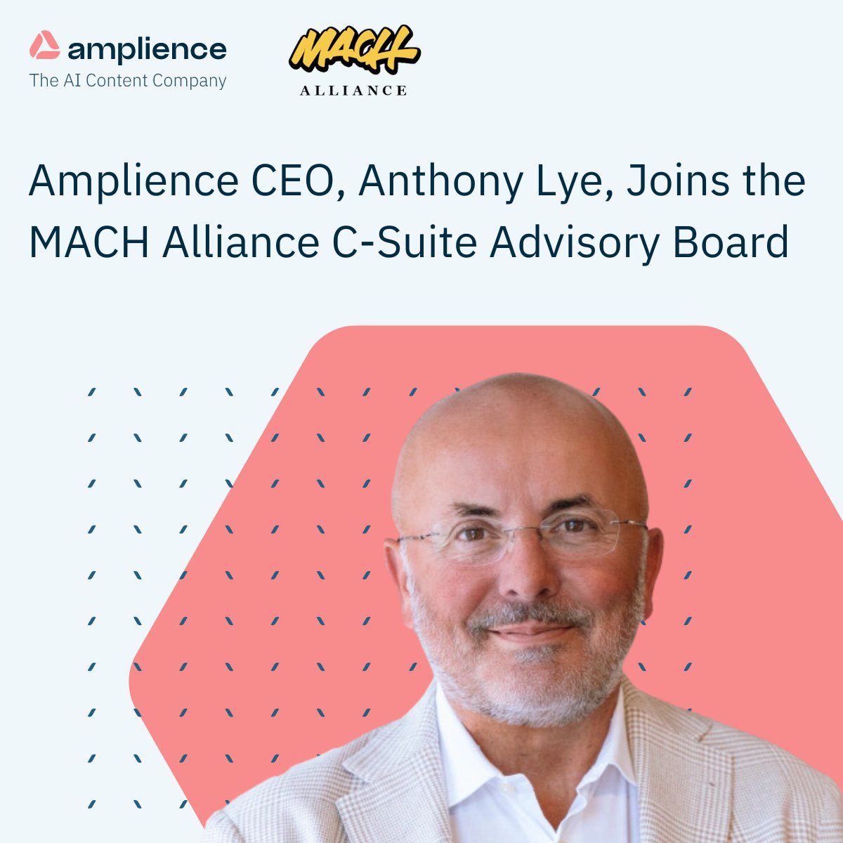 Amplience on X: "Exciting news! Our CEO, Anthony Lye, has joined ...