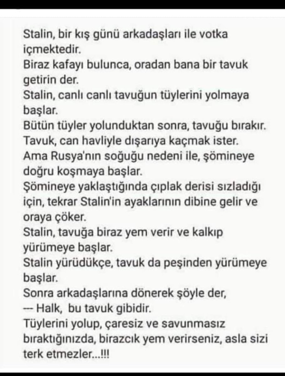 Durumu budur