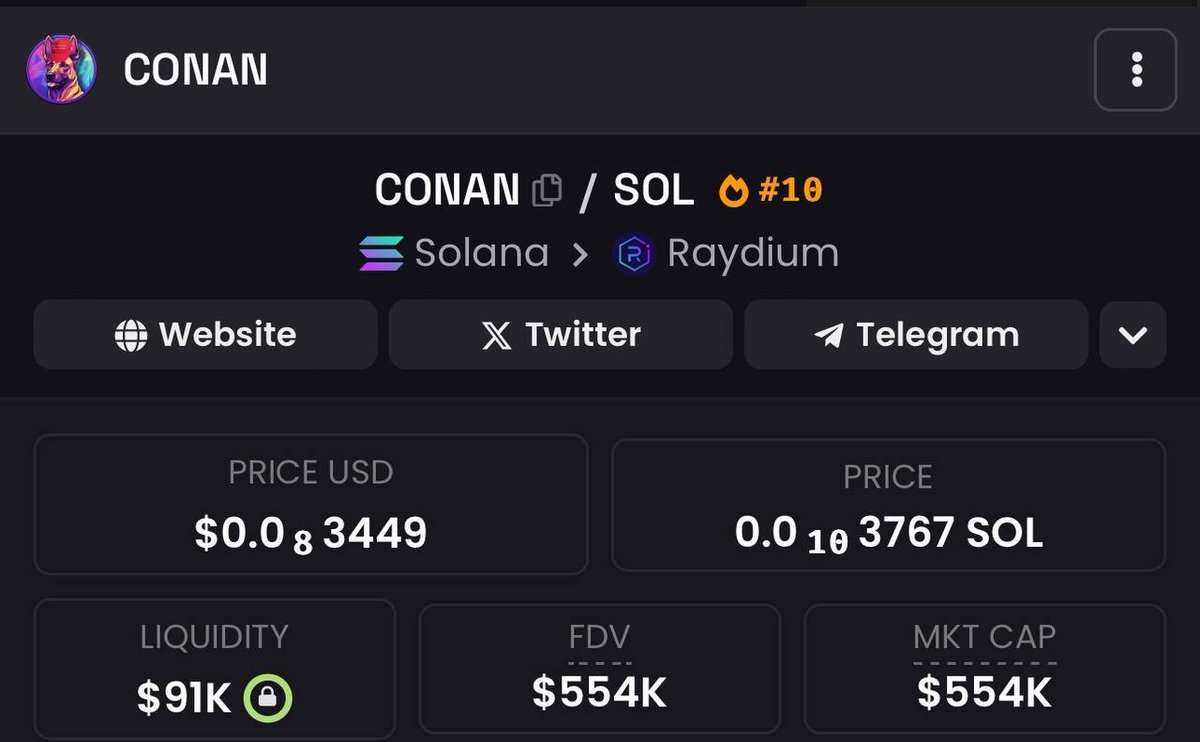 CONAN l SOLANA tweet media