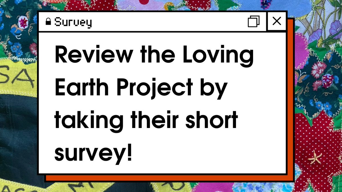 🌍 Remember the Loving Earth exhibition that QCEA hosted last year?

✨ 5 years into this journey, the <a href="/lovingearthpro1/">lovingearthproject</a>  has blossomed with over 500 textile panels, exhibitions, workshops, &amp; books. Now, they invite you to reflect on its impact in engaging with the climate crisis.