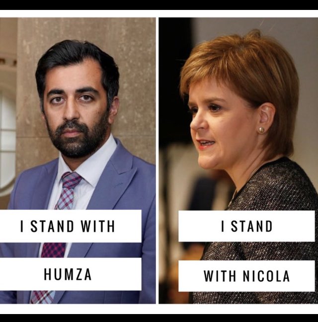 #IStandWithNicolaSturgeon
#IStandWithHumzaYousuf
#ForScotland 🏴󠁧󠁢󠁳󠁣󠁴󠁿💙